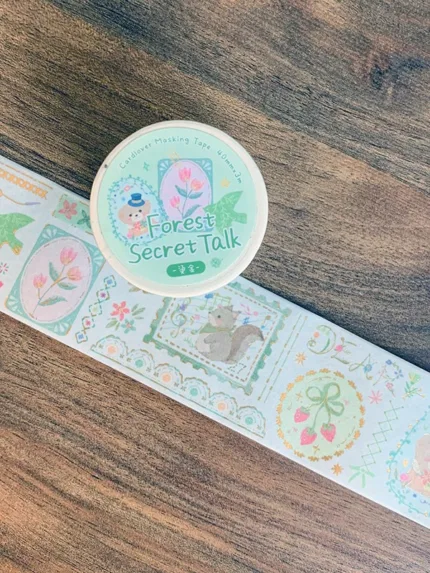 Sticker Roll “Forest Secret Talk”