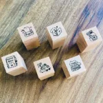 Sellos en madera "Mini Happy Hour"