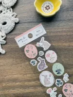 Sticker japonés "Rabbit - Michi Kusa"