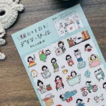 Sticker japonés "Diary girl"