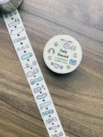 Sticker roll "Daily récord mini” & “Afternoon Coffee" - Image 3