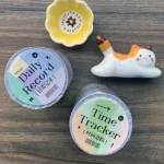 Sticker roll "Daily Record” & “Time Tracker"