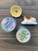 Sticker roll "Daily Record” & “Time Tracker"