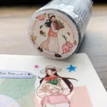 Sticker roll “Flowers and teenagers”