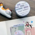 Sticker roll "Love letters"