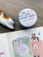 Sticker roll "Love letters"