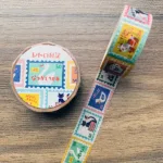 Washitape japonés "Vintage Stamps"