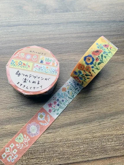 Washi tape japonés "Flowers"