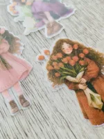 Sticker flower lady - Image 2