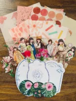 Kit de journaling rosa